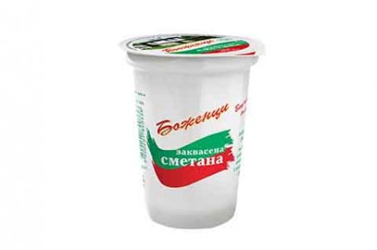 ЗАКВАСЕНА СМЕТАНА БОЖЕНЦИ 400ГР ЦЕНА ЗА БР 0